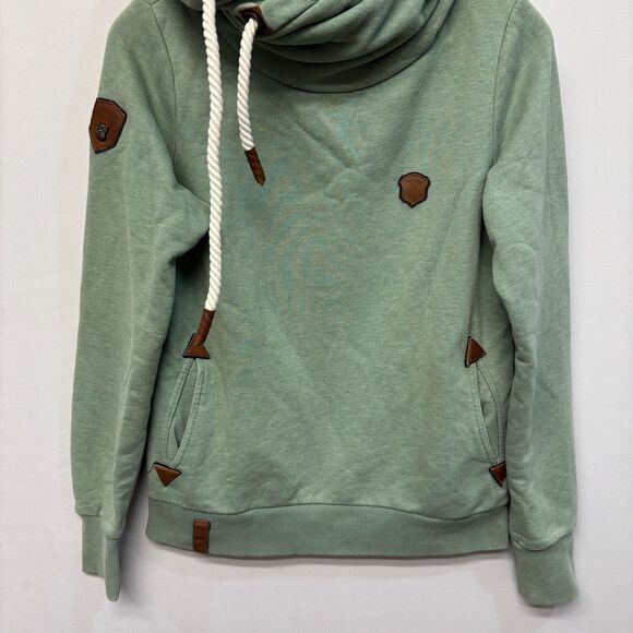 Naketano Brave New World Women Pullover Hoodie Sweatshirt Size Large D050 -25 - Picture 11 of 16